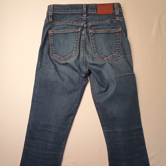 Madewell Jeans Size 24/0 Mid Rise Skinny Leg Medium Wash - Picture 3 of 9